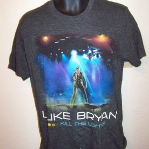 Luke Bryan kill the lights Tour T-Shirt size S